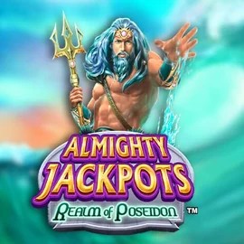 Almighty Jackpots – Realm of Poseidon casino game by Novomatic – featured logo at Winplace Casino