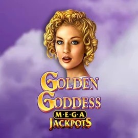 Jackpots logo of Golden Goddess Megajackpots from IGT at Winplace Casino