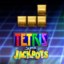 Tetris Super Jackpots slot visual from WMS available on winsplace.nl