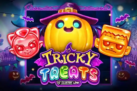 Tricky Treats logo by Push Gaming Winplace Casino